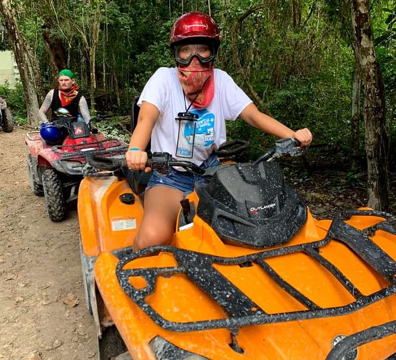 ATV to Jade Cavern, Cozumel