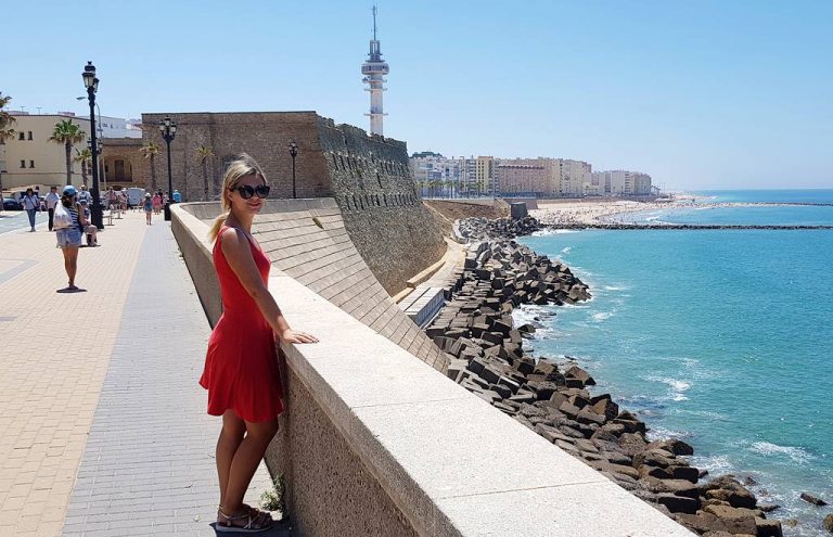 Cadiz coastline