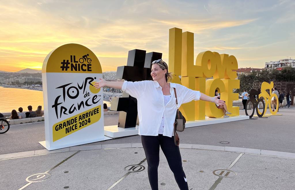 I Love Nice sign