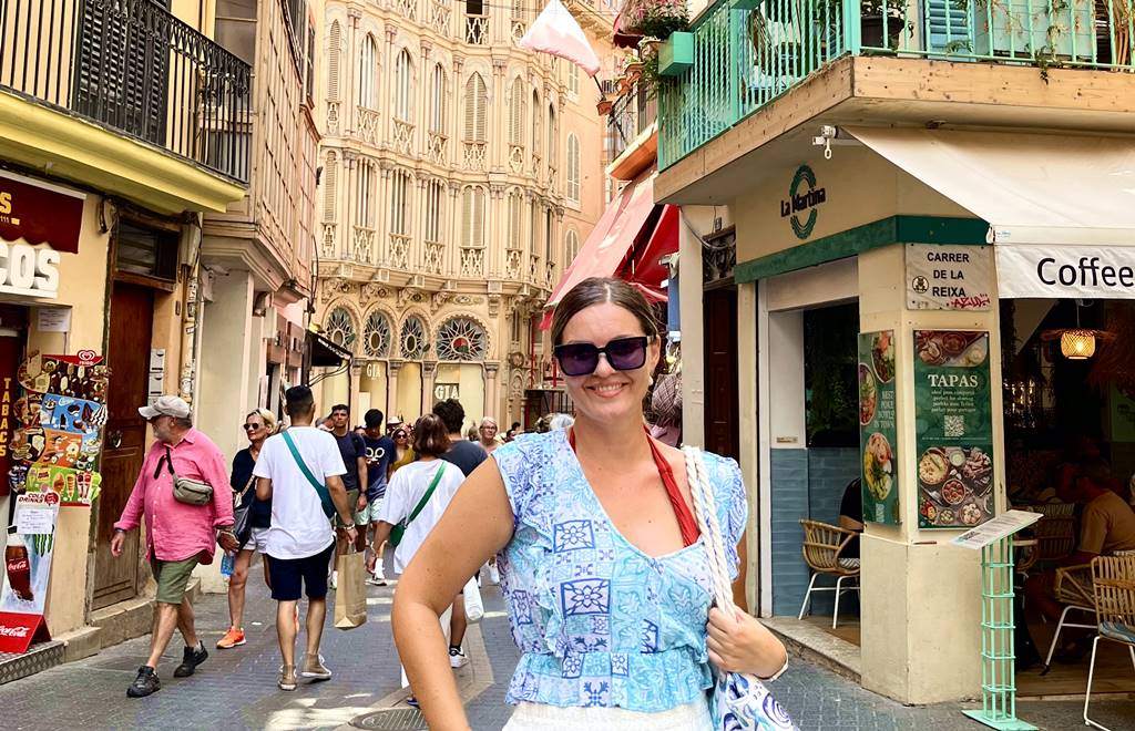 Me in Palma Old Town